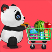 熊猫超市店疯狂购物