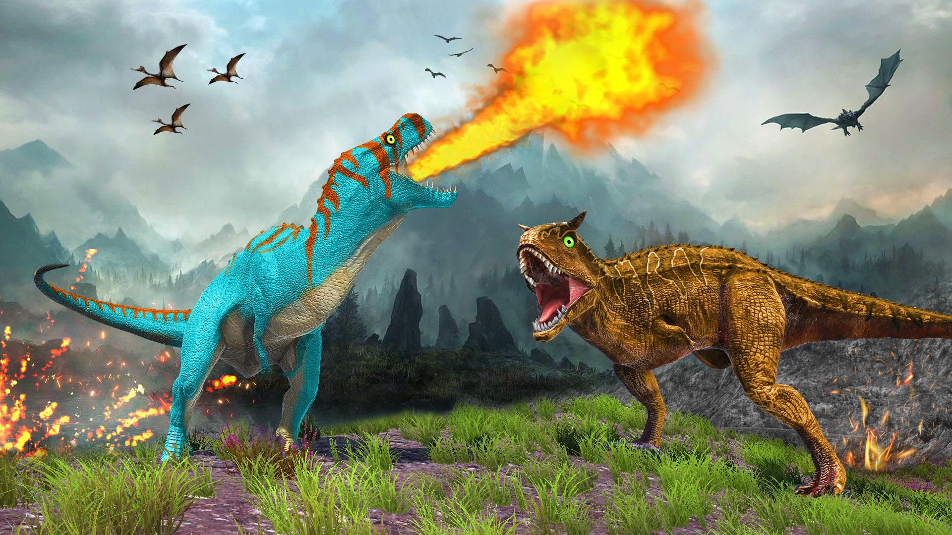 真实恐龙袭击模拟器3D