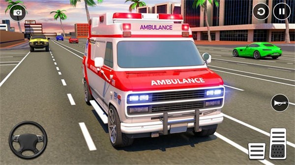 真实救护车模拟