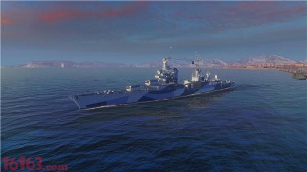 战舰世界闪击战联动船印第安纳波利斯预览