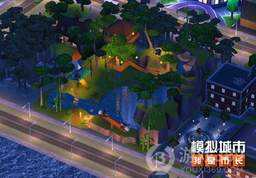 《模拟城市：我是市长》为大熊猫建造美丽家园