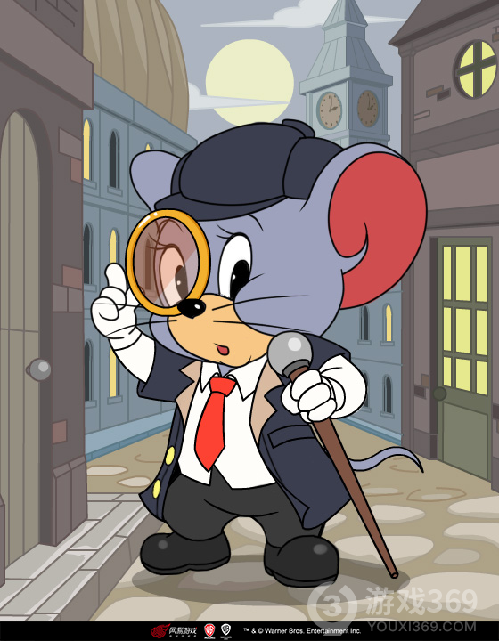 《猫和老鼠》手游侦探泰菲·贝克街警探来了