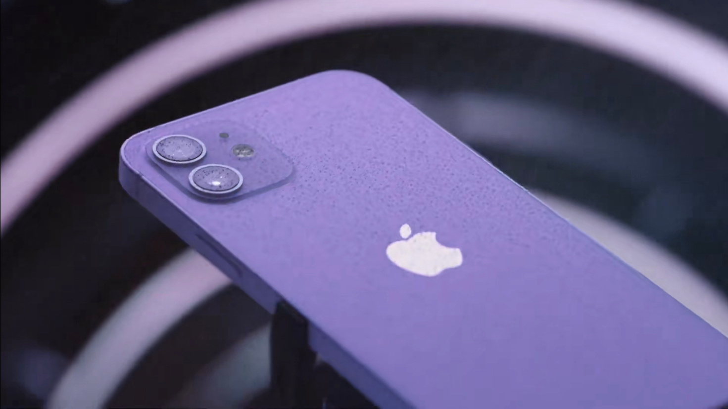 iphone12紫色外观图分享