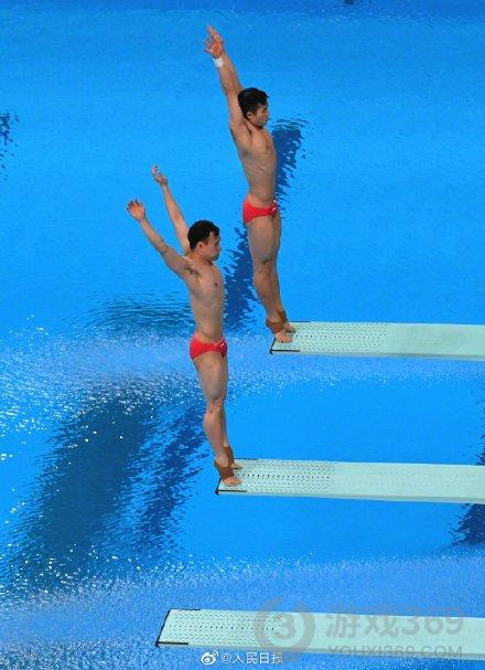 王宗源谢思埸男子双人3米板夺金 跳水男子双人3米跳板决赛