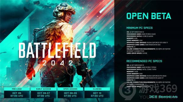 《战地2042》10月6日开启beta公测
