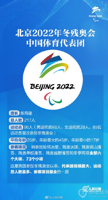 北京2022残奥会开幕式什么时候 2022北京残奥会开幕式时间