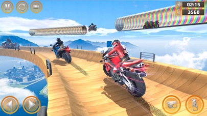 不可能的自行车特技游戏3D苹果版