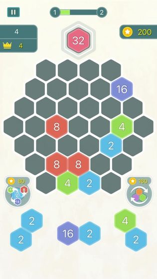 六邊形合合樂 - 數字小遊戲苹果版