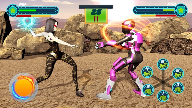 Robot vs Superhero Fighting 3D苹果版