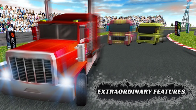 真正的卡车赛车游戏3D