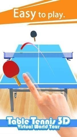 3D指尖乒乓球苹果版