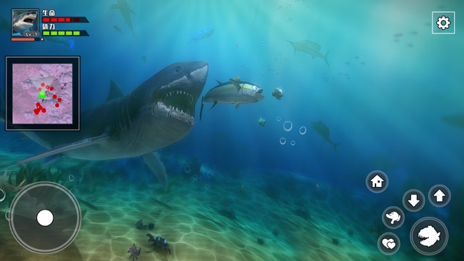 3D海底大猎杀饥饿鲨苹果版