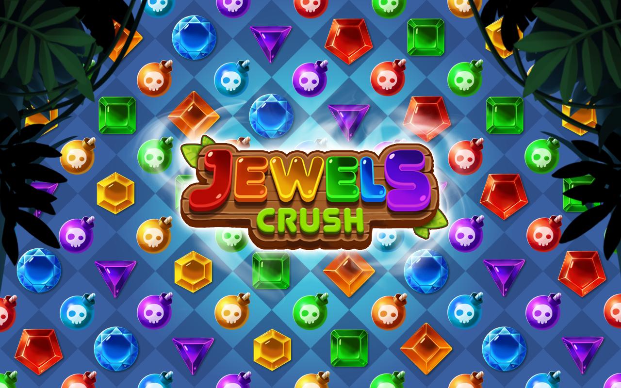 Jewels Crush 2021 : Match 3 Jungle Puzzle