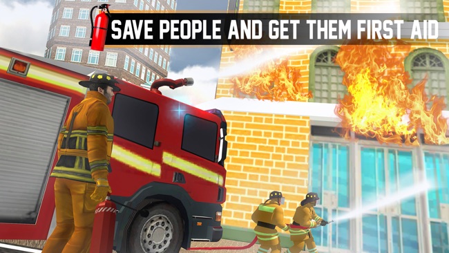 消防车救援模拟器3D