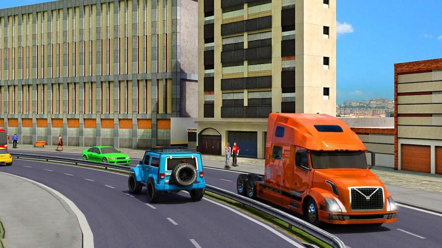 美国人货物卡车模拟器