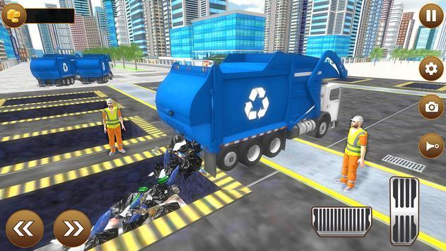 垃圾自卸车模拟驾驶