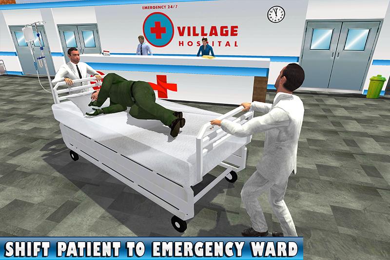 救护车乡村医院