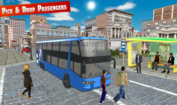 现代公共汽车游戏模拟器
