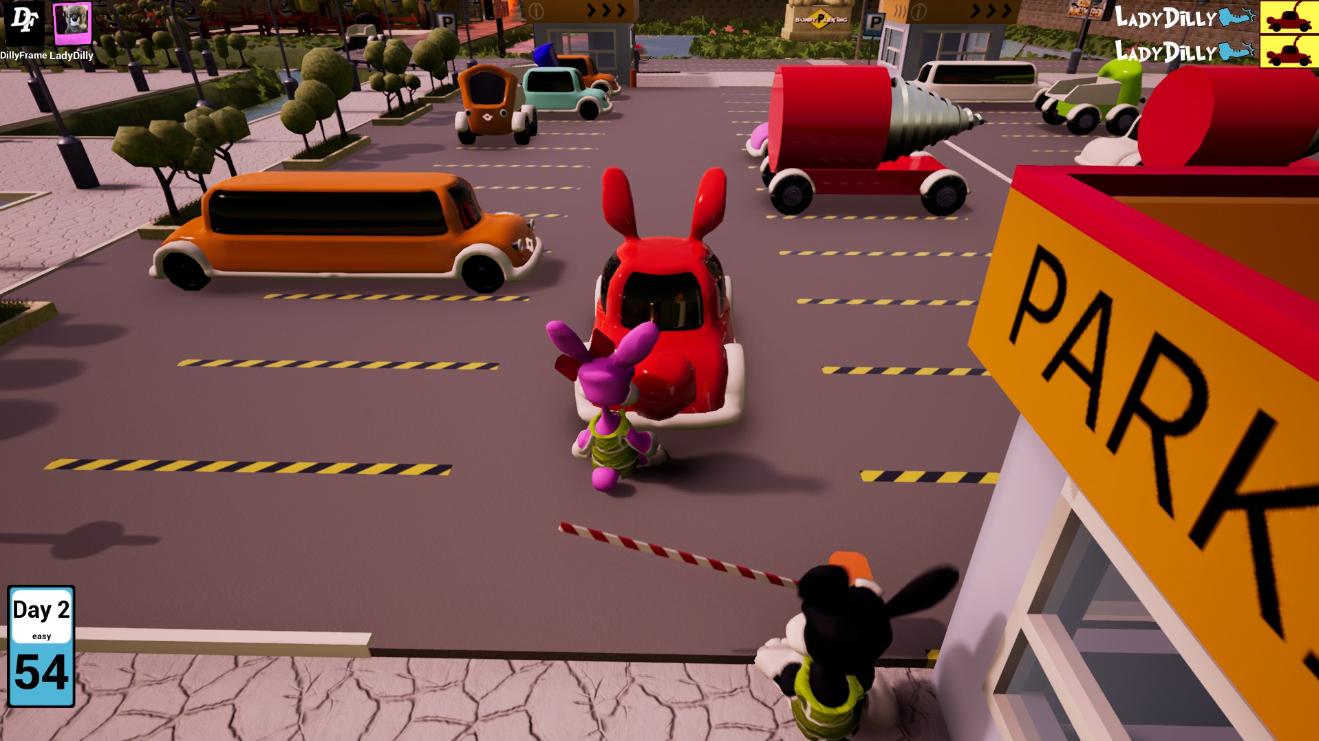 兔子停车（Bunny Parking）