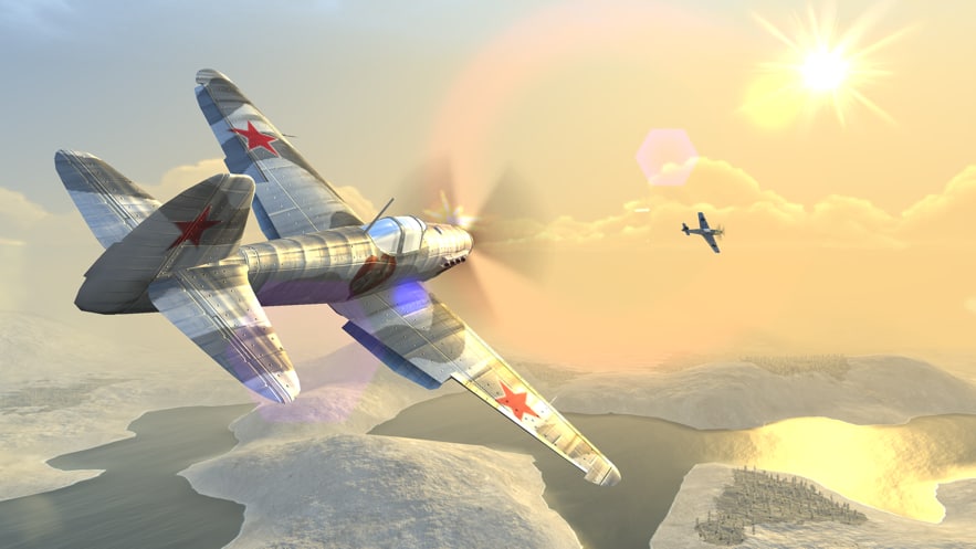 二战：战机空中混战