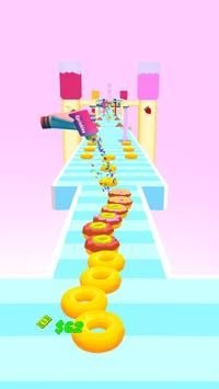 甜甜圈堆栈跑酷竞赛3DDonut Stack Run Race 3D