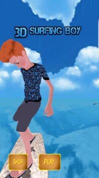 3D冲浪男孩跑酷3D Surfing Boy
