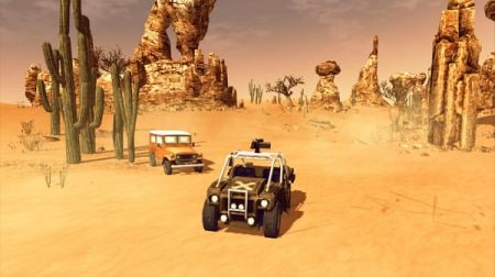 吉普车越野驾驶Desert Offroad Jeep Driving
