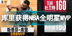 库里全明星MVP 2022NBA全明星库里50分获得MVP