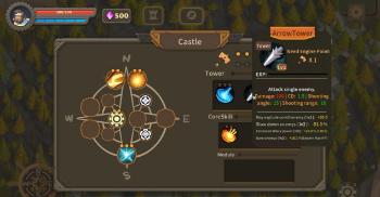 《末日的旋转城堡》已经在Steam平台上线了游戏界面