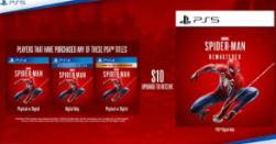 索尼公布《漫威蜘蛛侠：重制版》PS5版将于5月上市