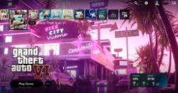 《GTA6》PS5主题界面设计：延续罪城风格引发玩家讨论