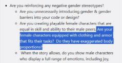 微软发出警告：游戏女角色身材比例不应夸张